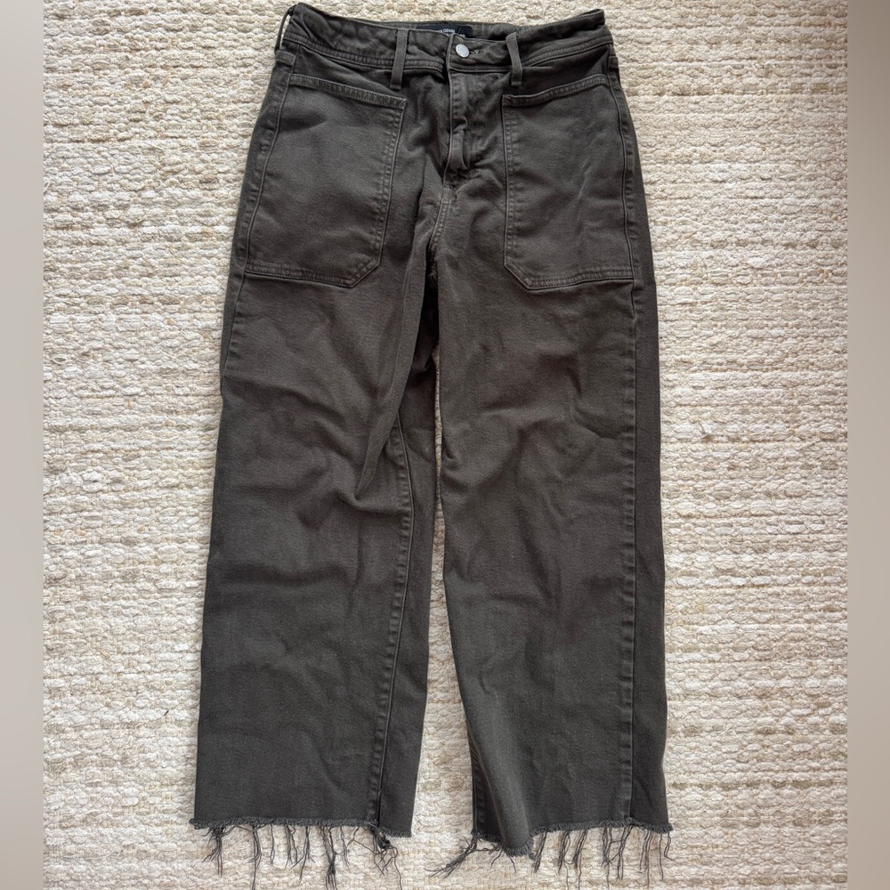 Just Black Olive Denim Pants